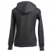 Horsdy Women's Cotton Polo Hoodie Standard Black Horsdy Women's Cotton Polo Hoodie Standard Black
